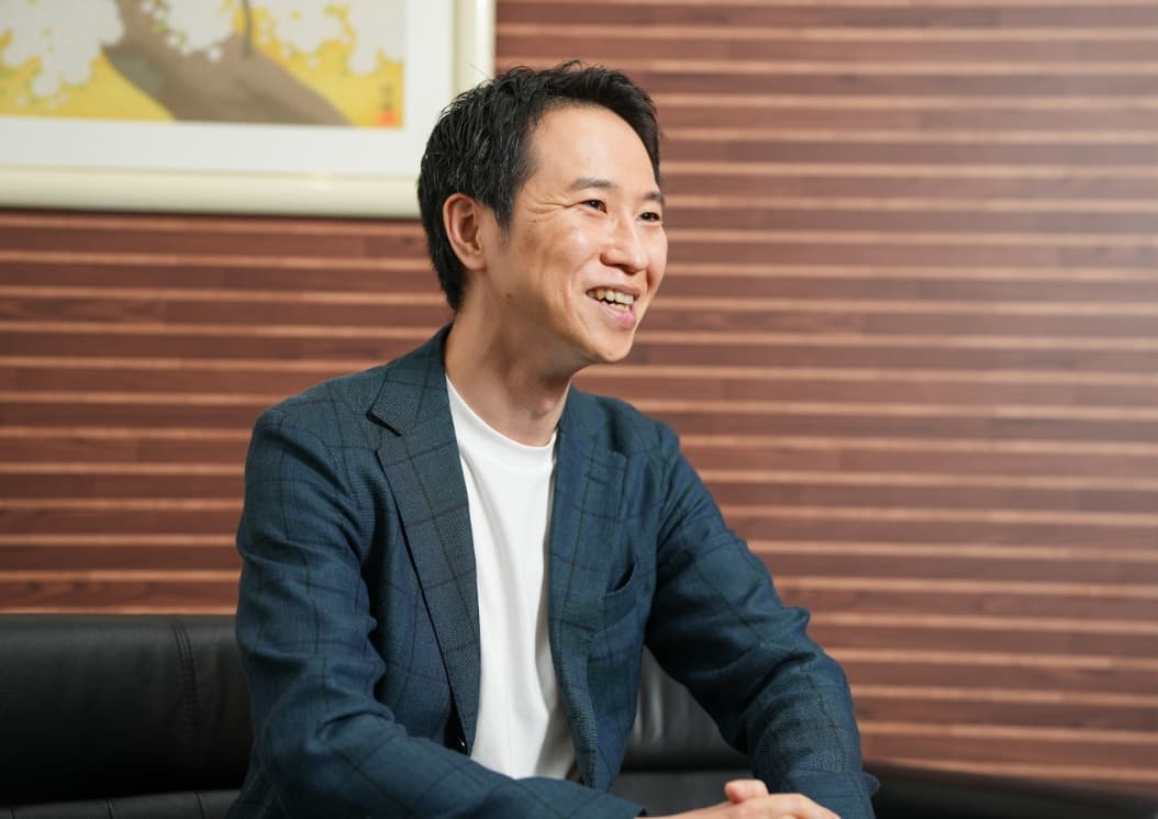 インタビュー風景