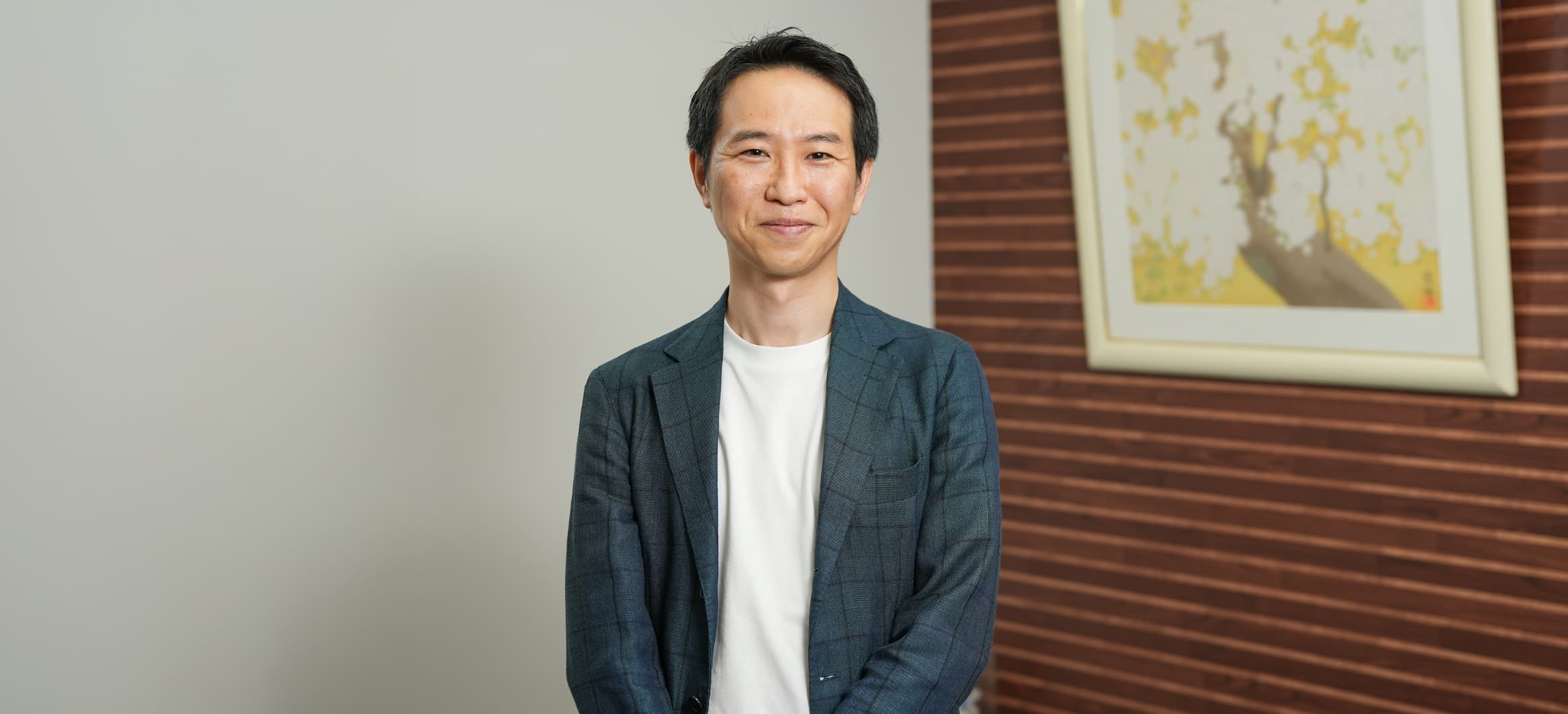 インタビュー風景