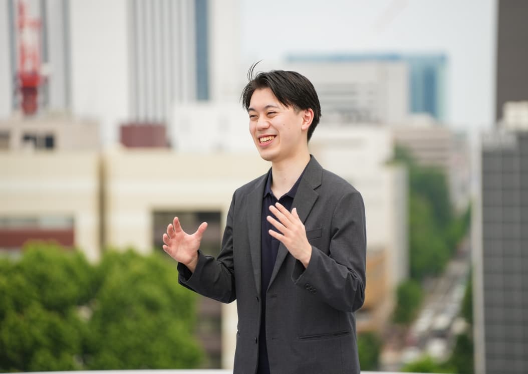 インタビュー風景