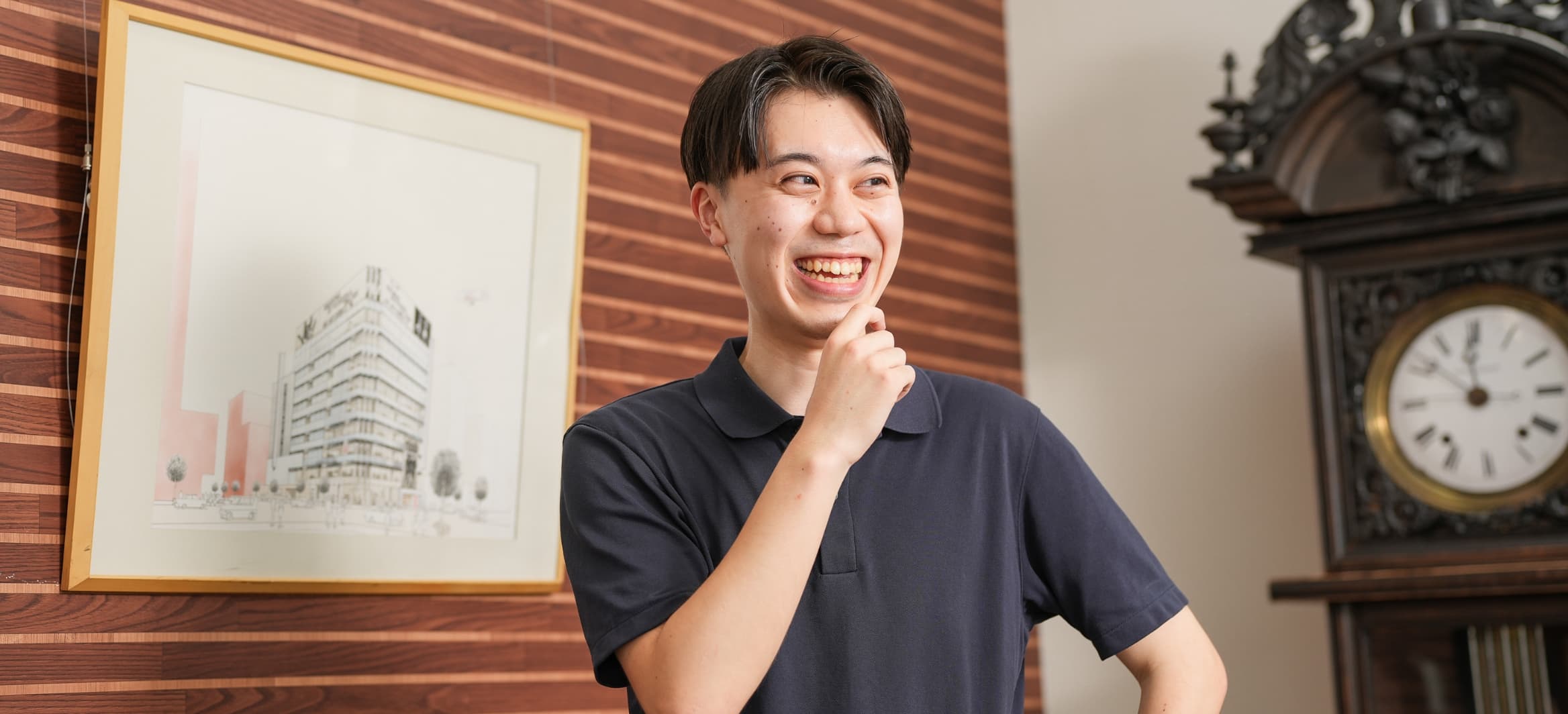 インタビュー風景