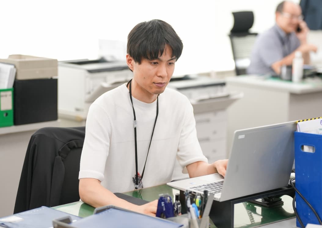 インタビュー風景