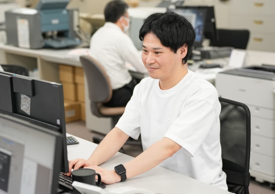 インタビュー風景